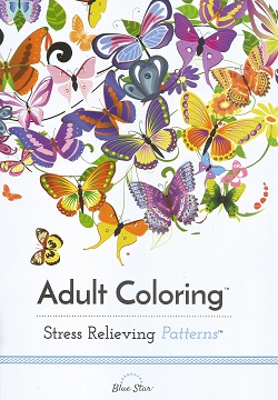 adult coloring - stress relieving patterns