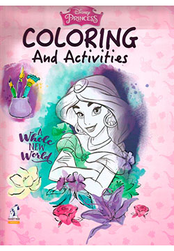 Disney Princess coloring and activities