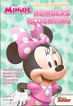 minnie - numbers&counting - learning workbook