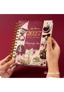 أجنده مفكرة اليوميه - 6 أشكال 2027  -يرجى تحديد الشكل المطلوب أثناء مكالمة التأكيد