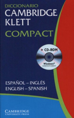Diccionario Cambridge Klett Compact Español-Inglés/English-Spanish Paperback with CD ROM (Spanish Edition)