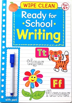 Wipe Clean Ready for School writing - book2