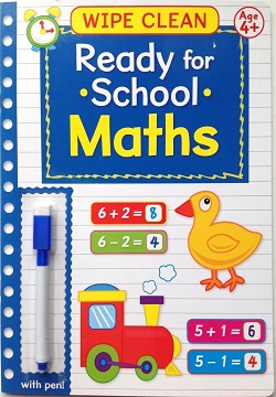 Wipe Clean Ready for School maths