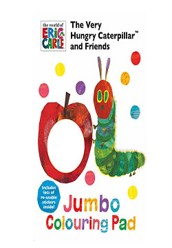 The Very Hungry Caterpillar Jumbo Colouring Pad